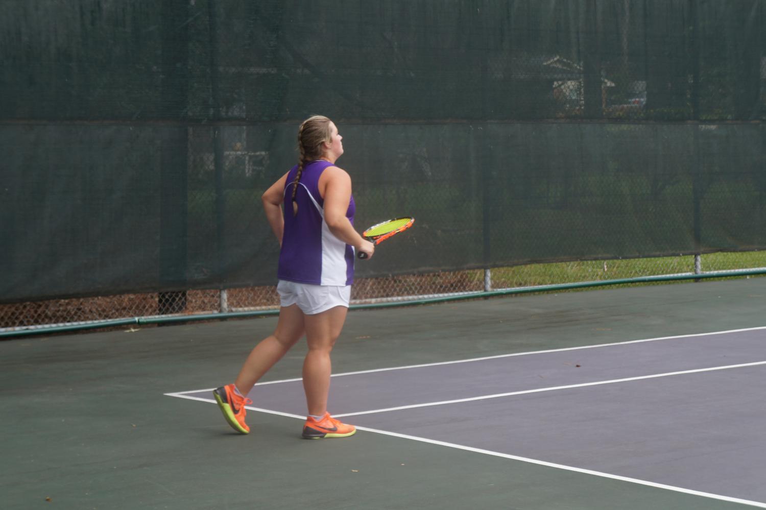 EHS Tennis Cats earn victory over Arkansas High