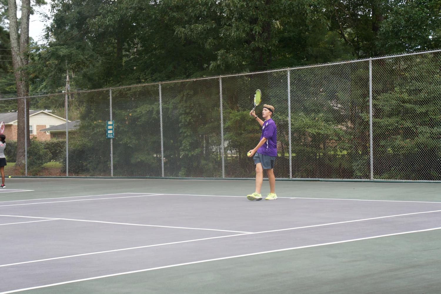 EHS Tennis Cats earn victory over Arkansas High