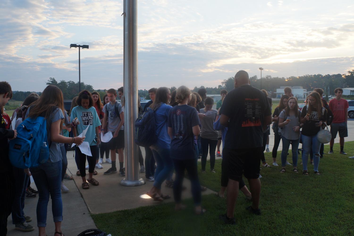 Students gather for See You at the Pole