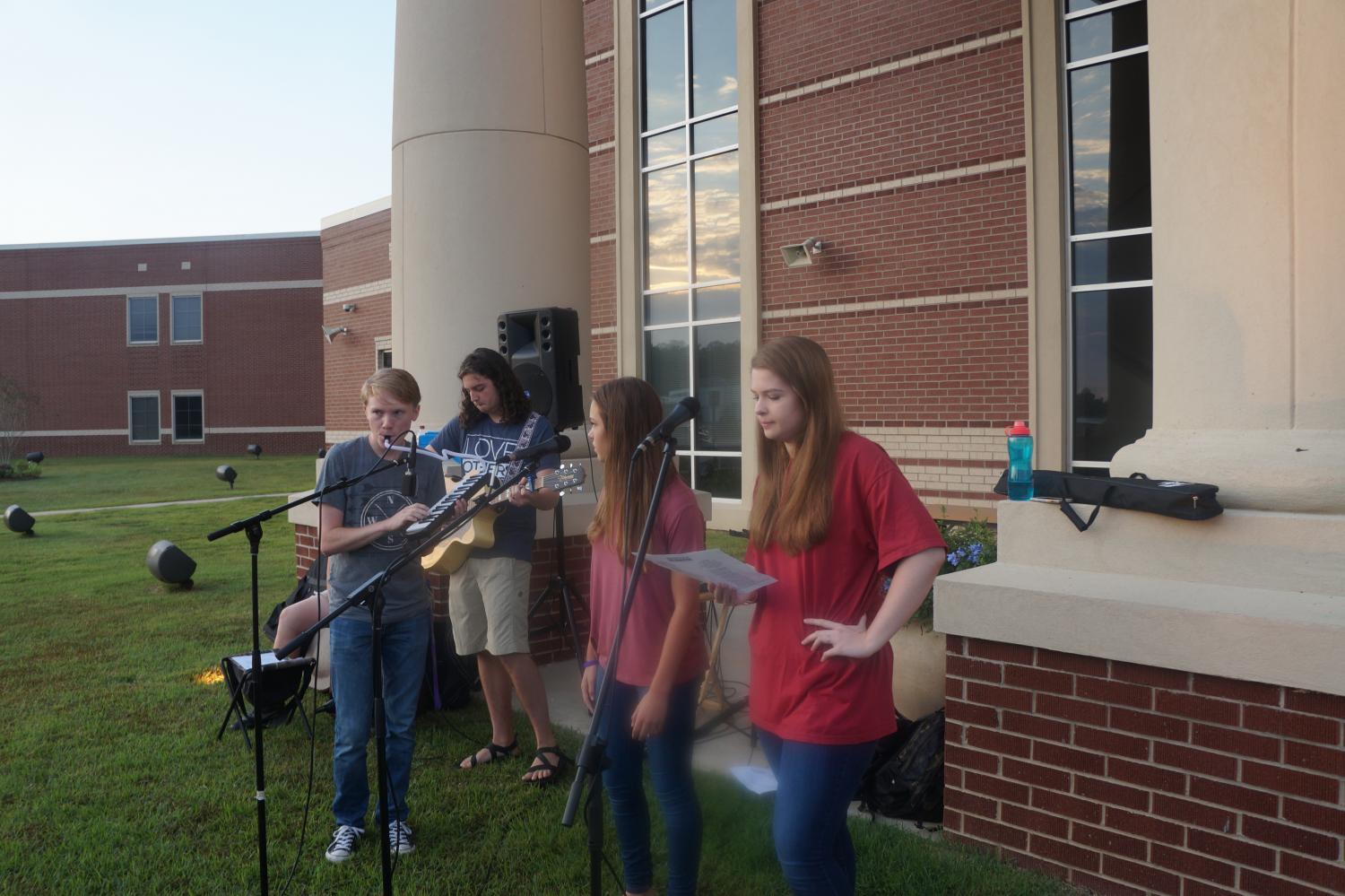 Students gather for See You at the Pole