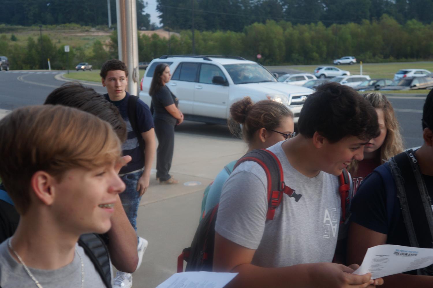 Students gather for See You at the Pole