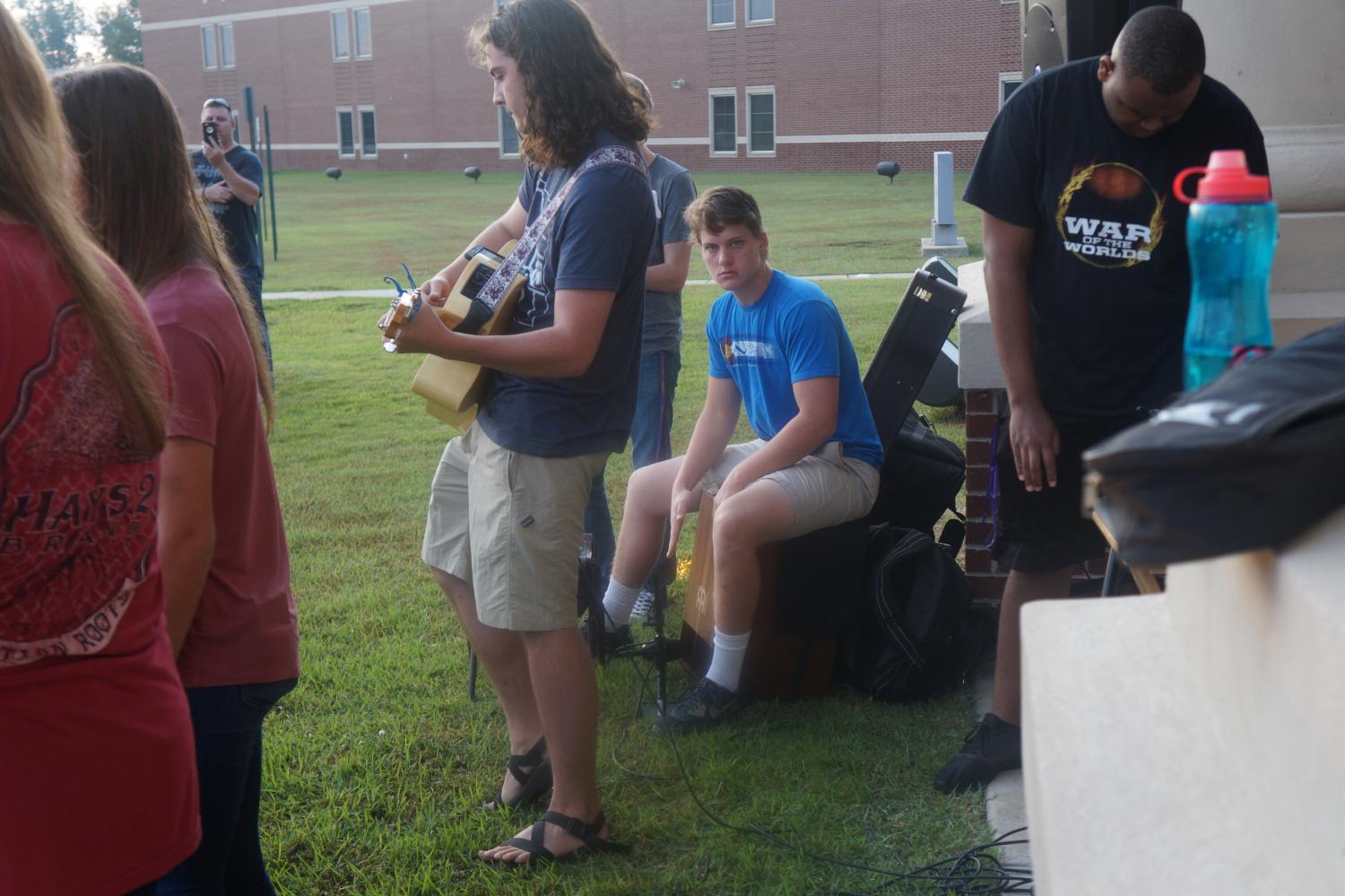 Students gather for See You at the Pole