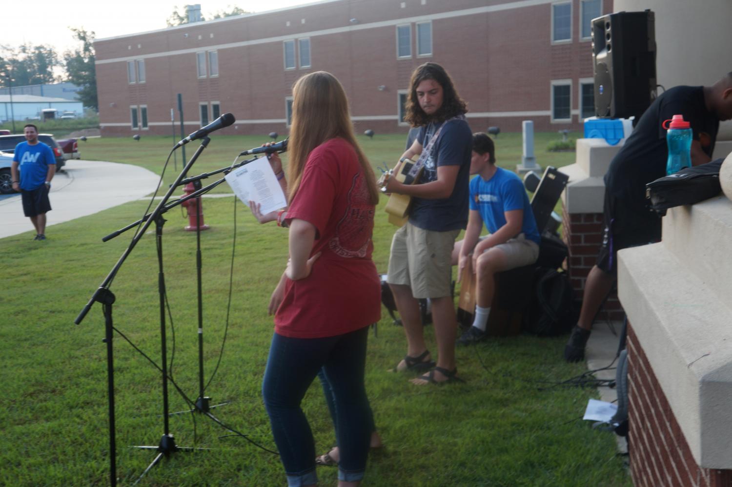 Students gather for See You at the Pole