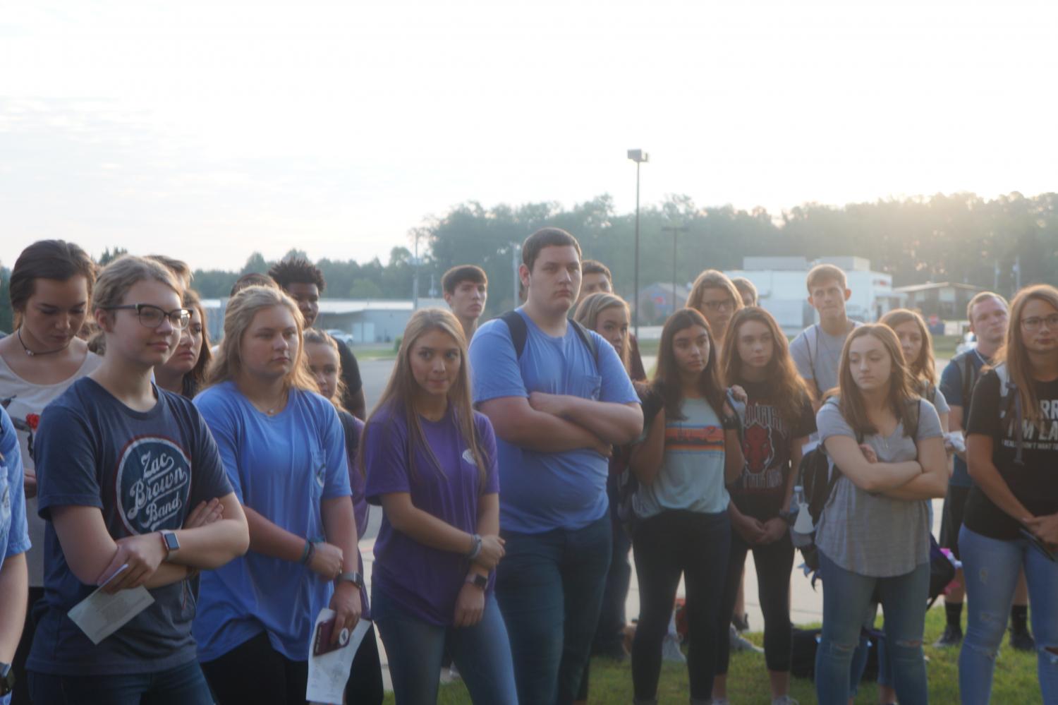 Students gather for See You at the Pole