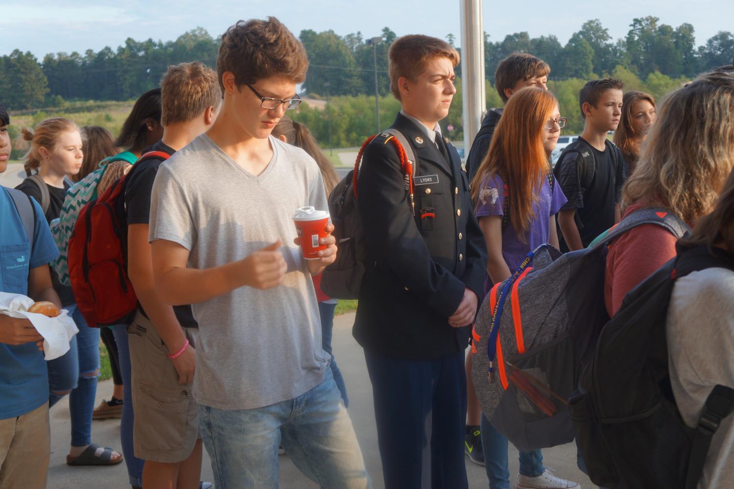 Students gather for See You at the Pole