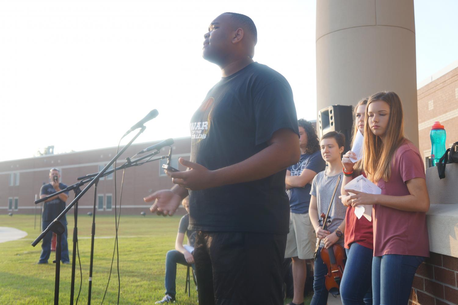 Students gather for See You at the Pole