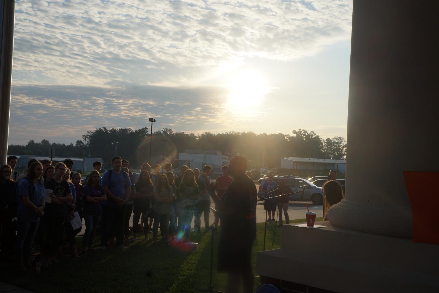 Students gather for See You at the Pole