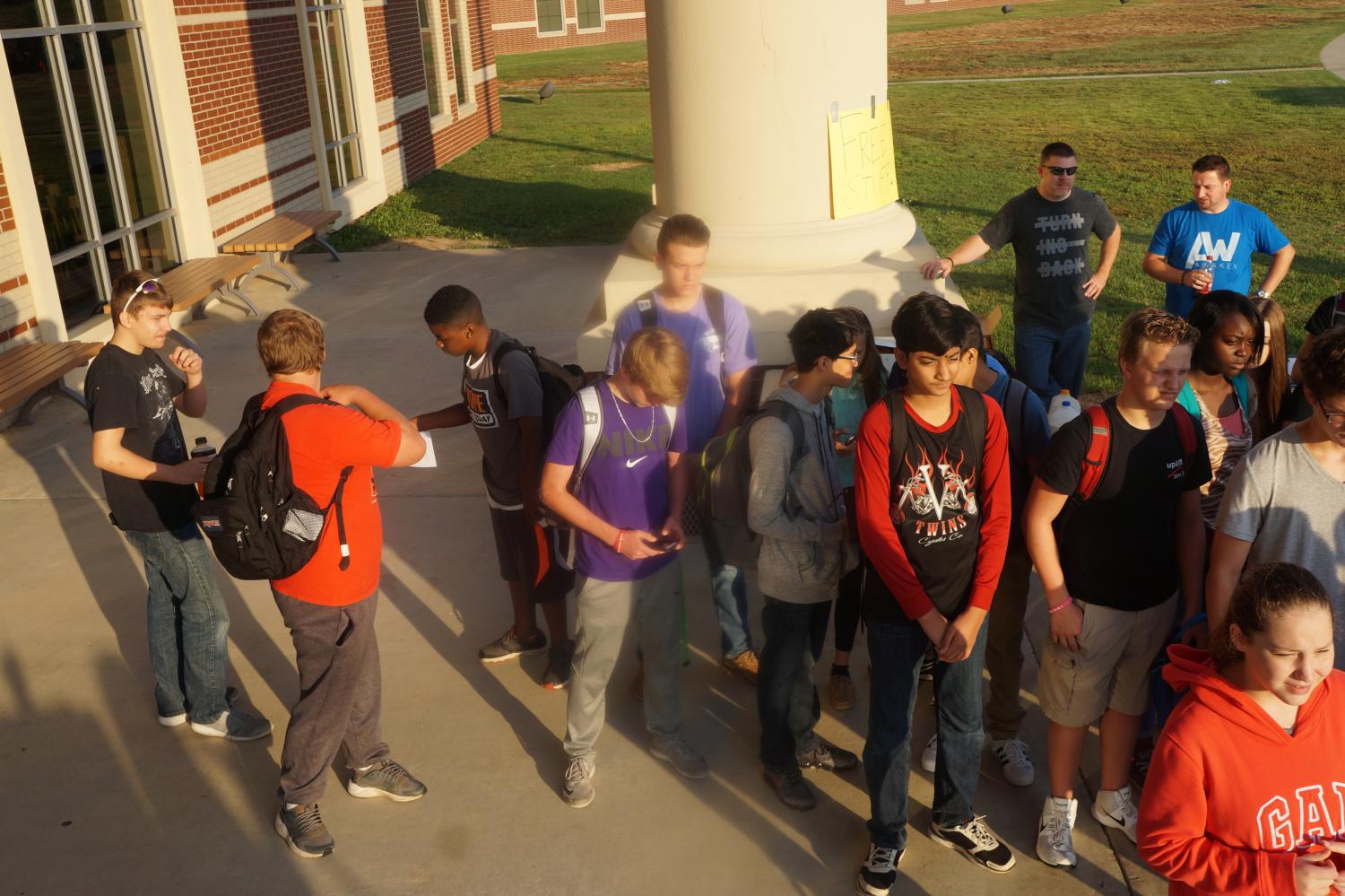 Students gather for See You at the Pole