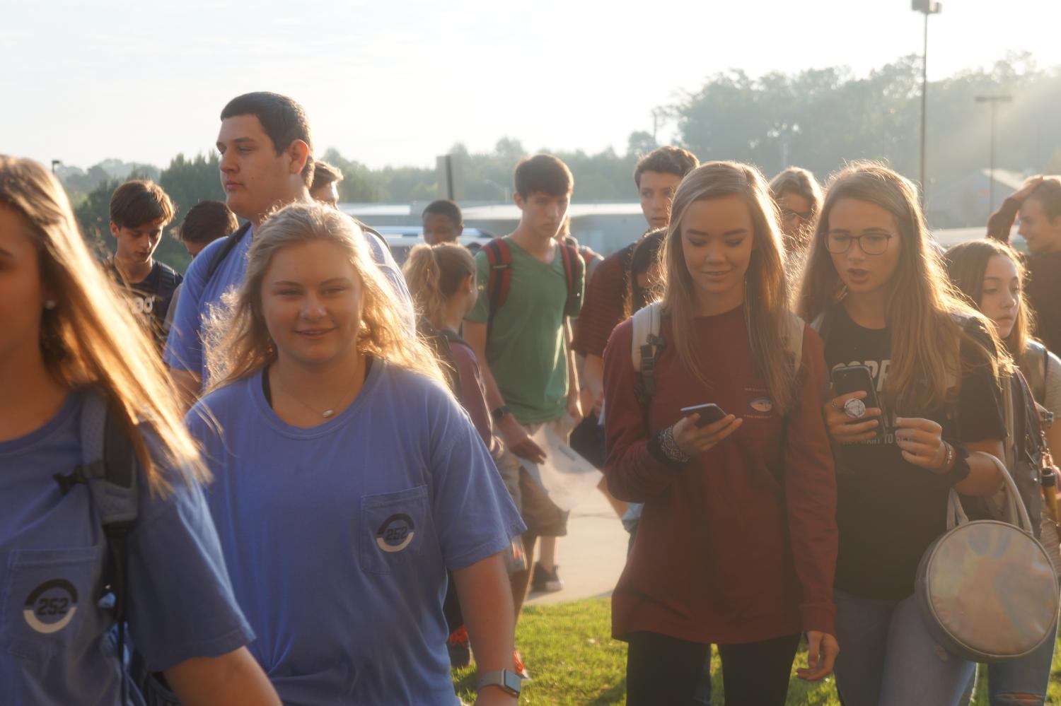 Students gather for See You at the Pole