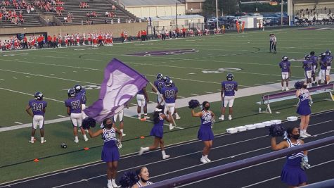 Tradition stands with the running of the Powercat flag.