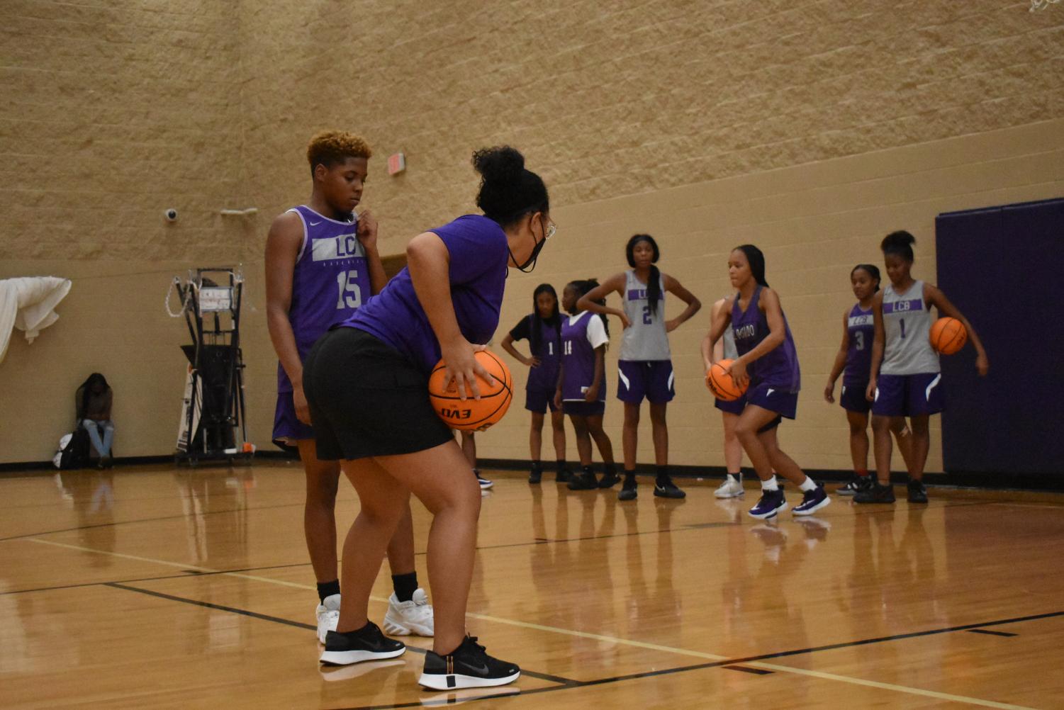 EHS Girls Basketball Practice On 8/26/21