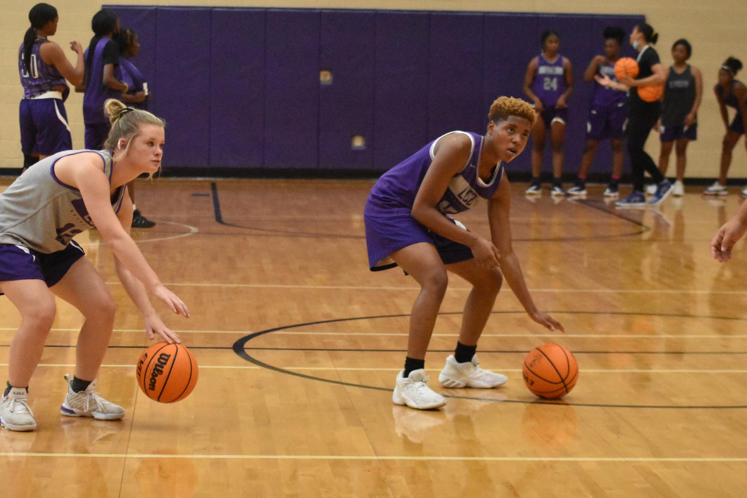 EHS Girls Basketball Practice On 8/26/21