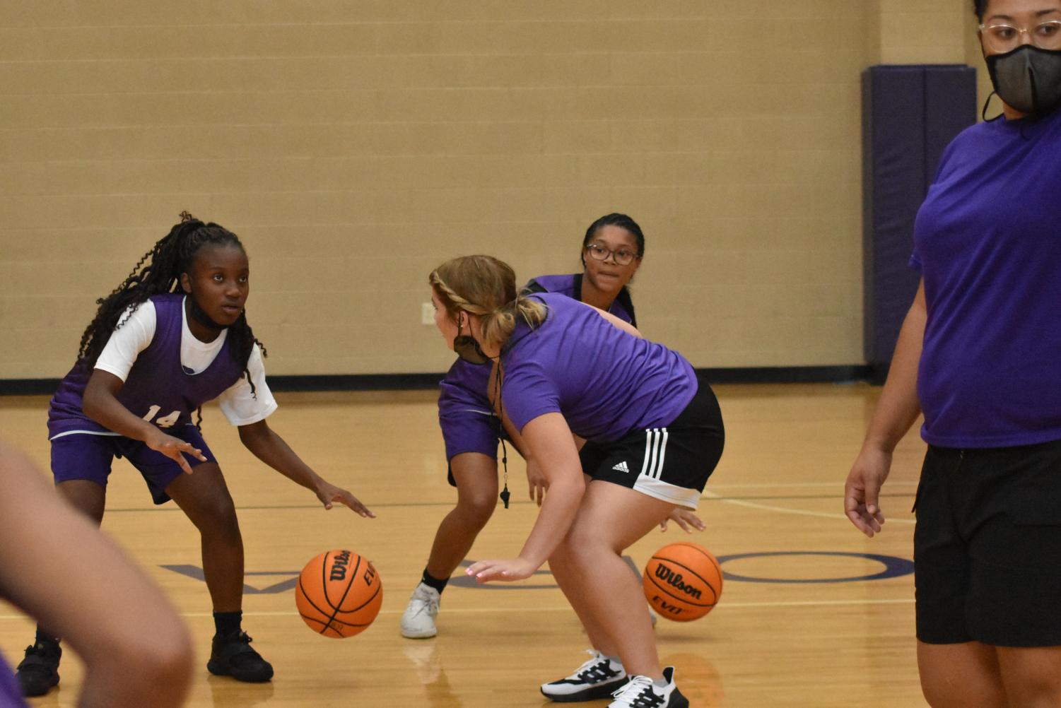 EHS Girls Basketball Practice On 8/26/21