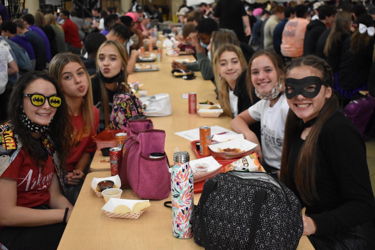 Students Show Their Spirit On Super Hero Day