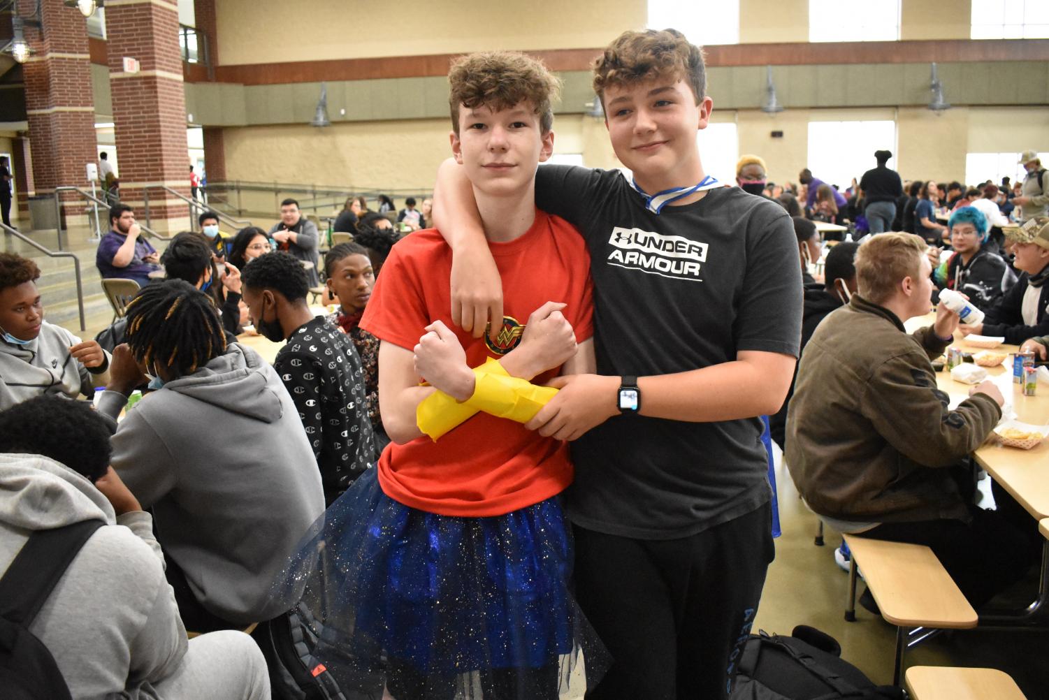 Students Show Their Spirit On Super Hero Day