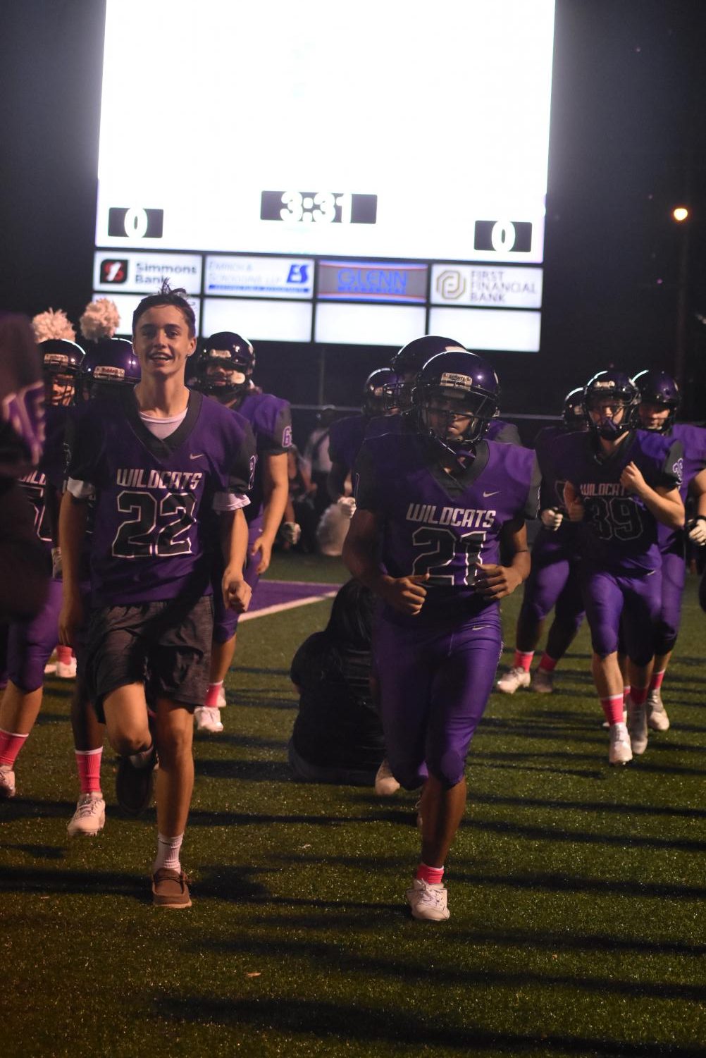 The Party's With The Cats At The El Dorado Homecoming Game