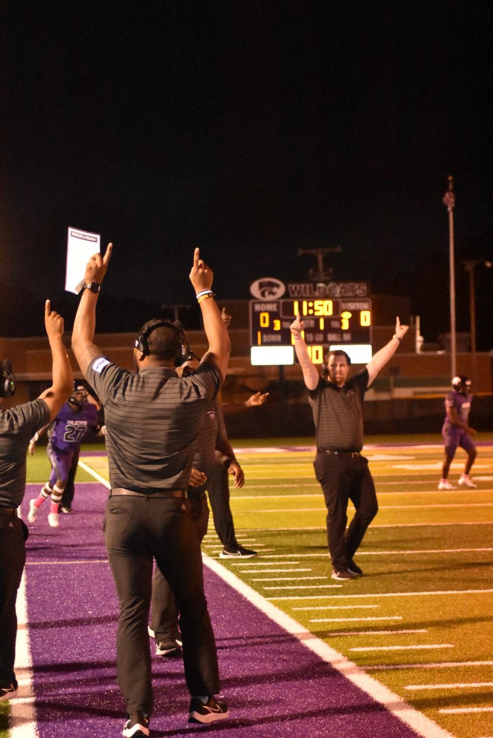 The Party's With The Cats At The El Dorado Homecoming Game