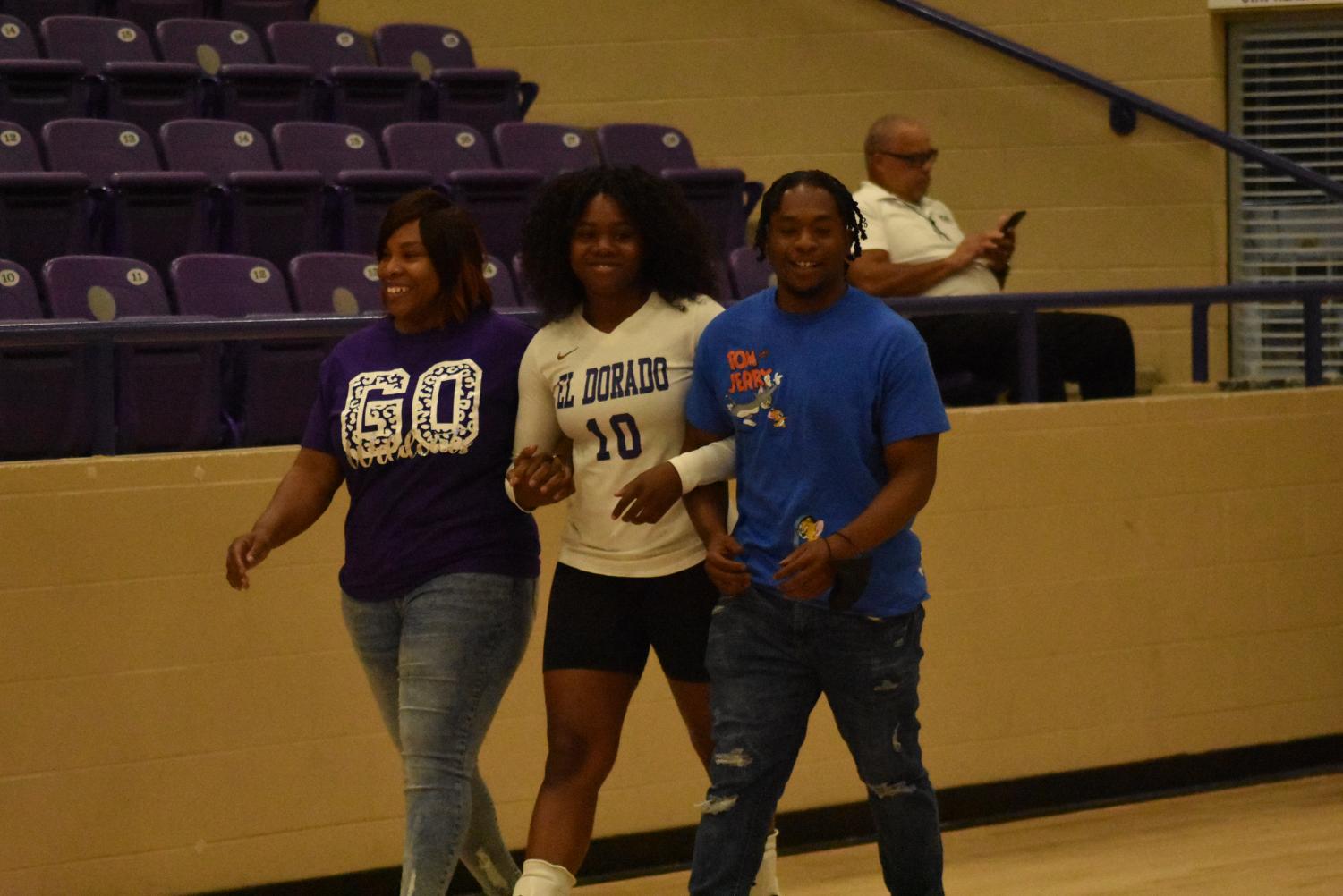 Seniors Get Recognition For Their Hard Work On Senior Night For Volleyball