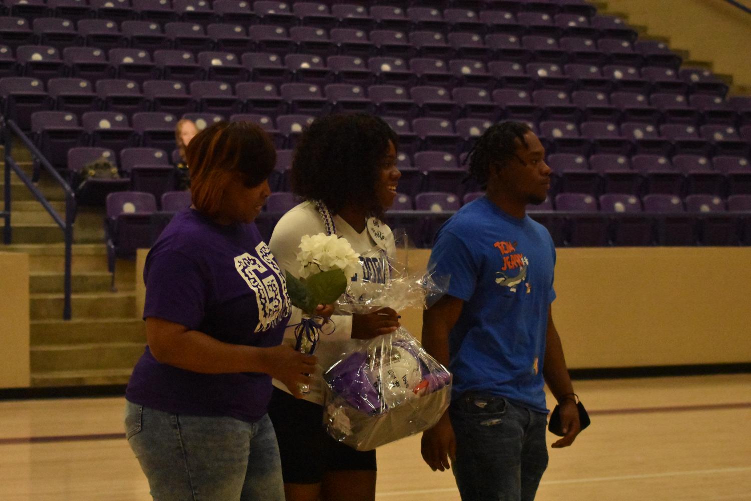 Seniors Get Recognition For Their Hard Work On Senior Night For Volleyball