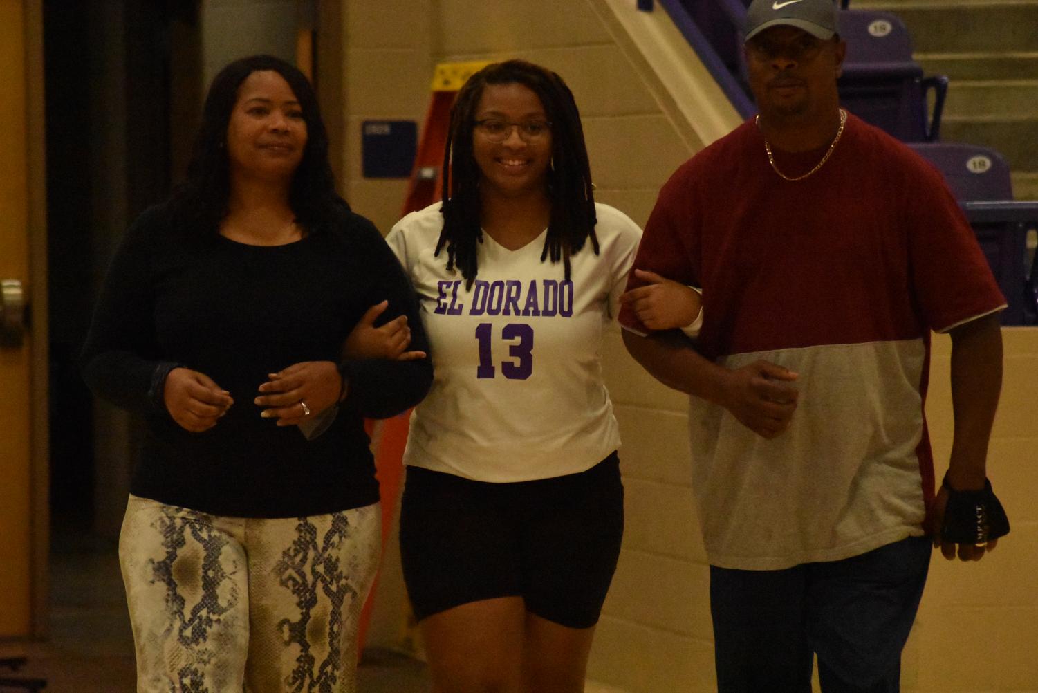 Seniors Get Recognition For Their Hard Work On Senior Night For Volleyball