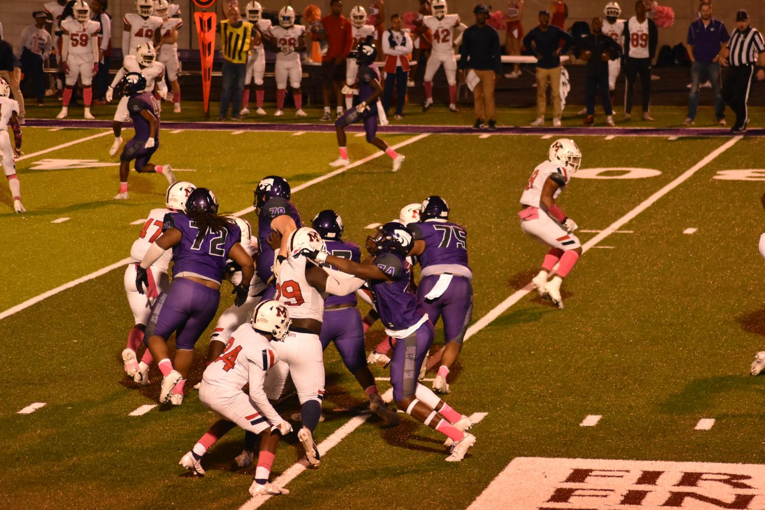 The Party's With The Cats At The El Dorado Homecoming Game