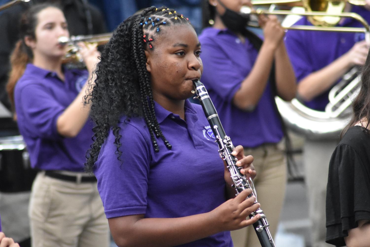 EHS Performance Groups Blow the Town Away At Music Fest 2021