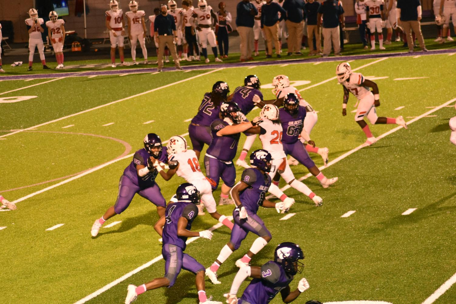 The Party's With The Cats At The El Dorado Homecoming Game