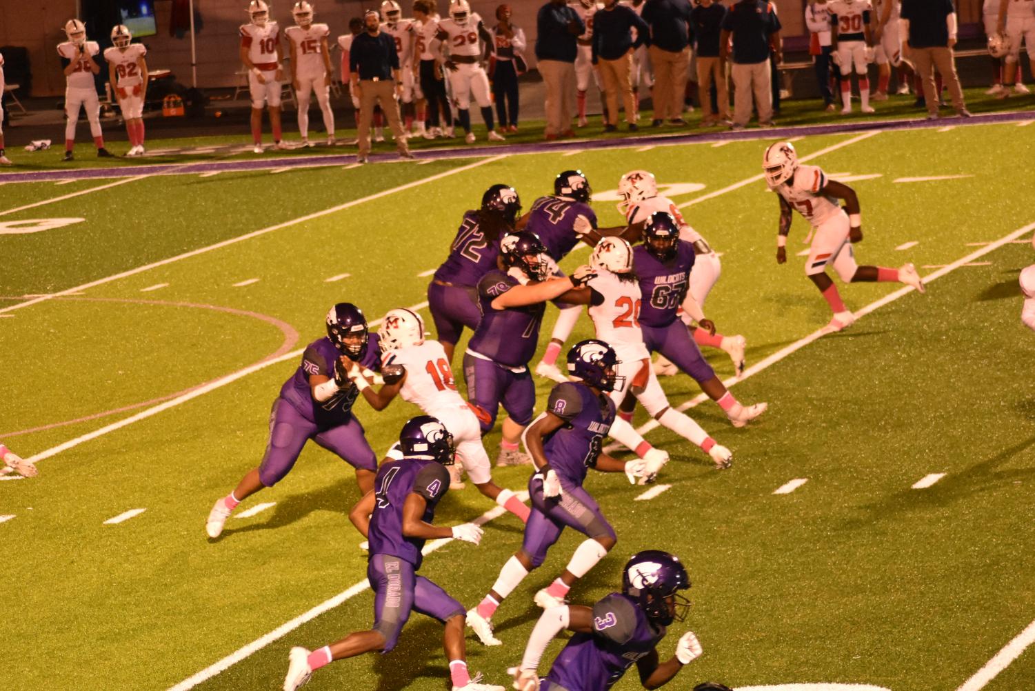 The Party's With The Cats At The El Dorado Homecoming Game