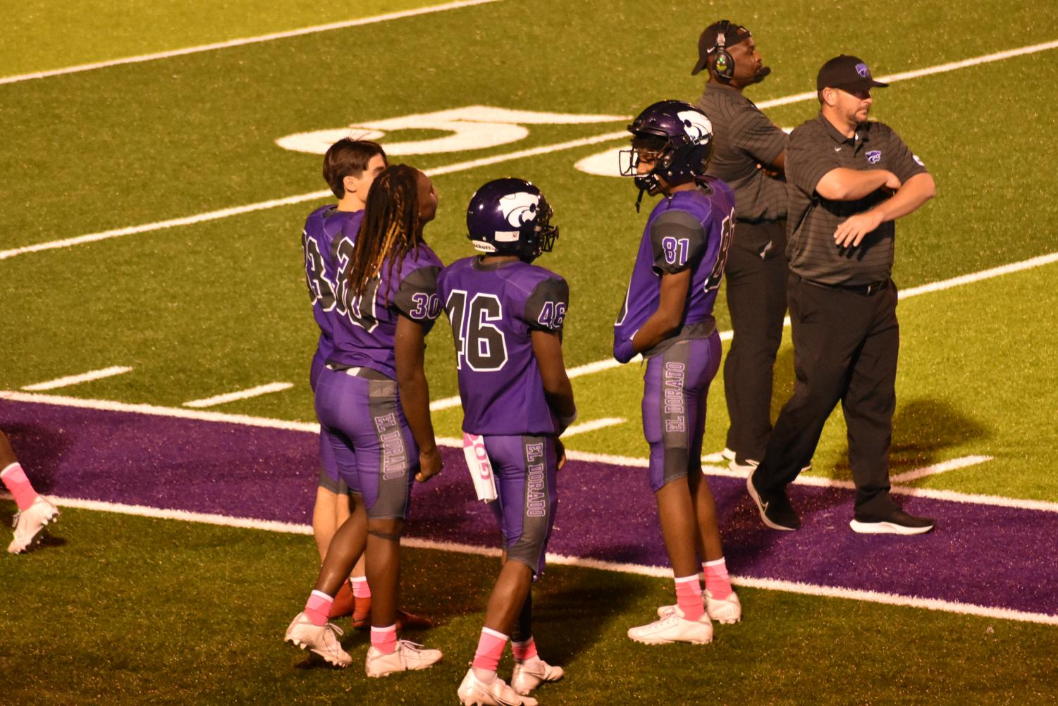 The Party's With The Cats At The El Dorado Homecoming Game