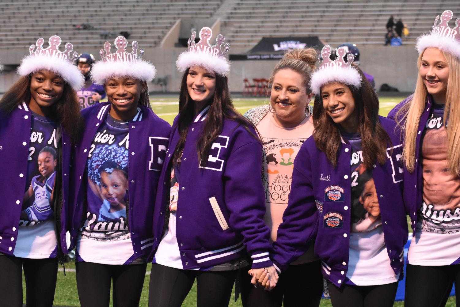 Seniors Walk The Field For Senior Night Before The Football Game Against Searcy