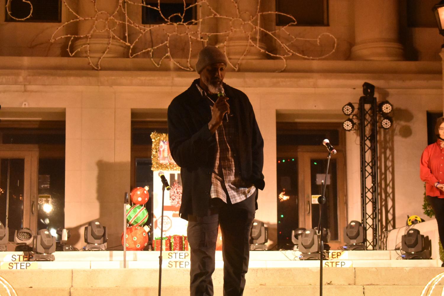 Downtown El Dorado Lights The Night Skies At The Courthouse Lighting