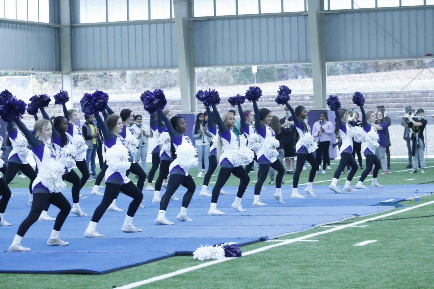 EHS Held a Pep-Rally Before the State Championship Football Game