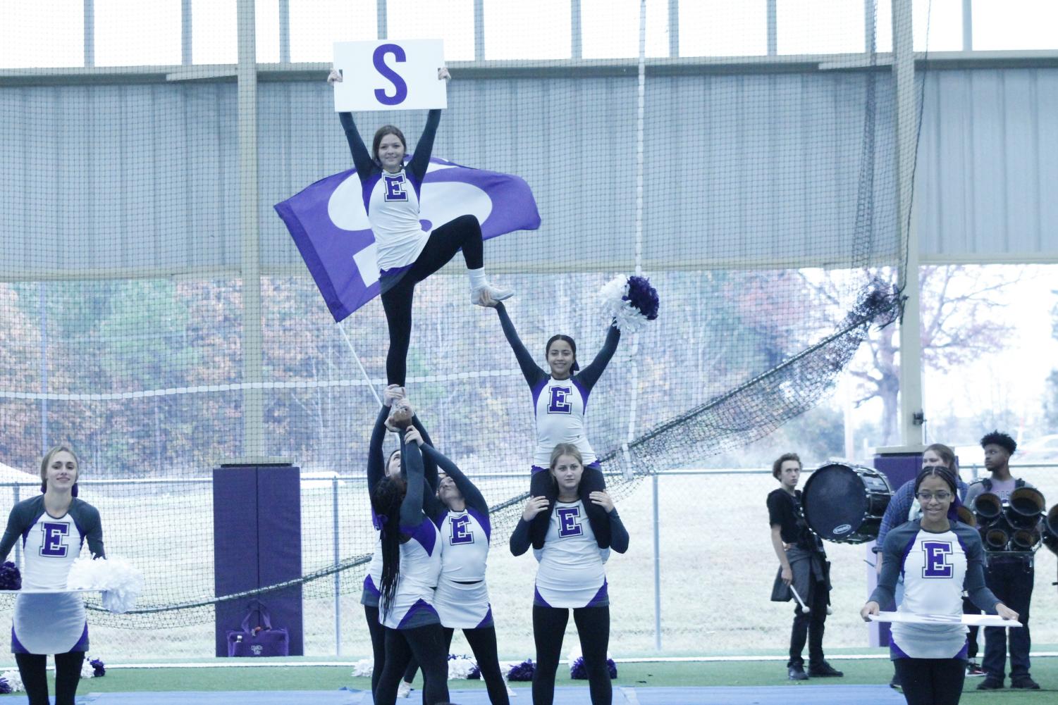 EHS Held a Pep-Rally Before the State Championship Football Game