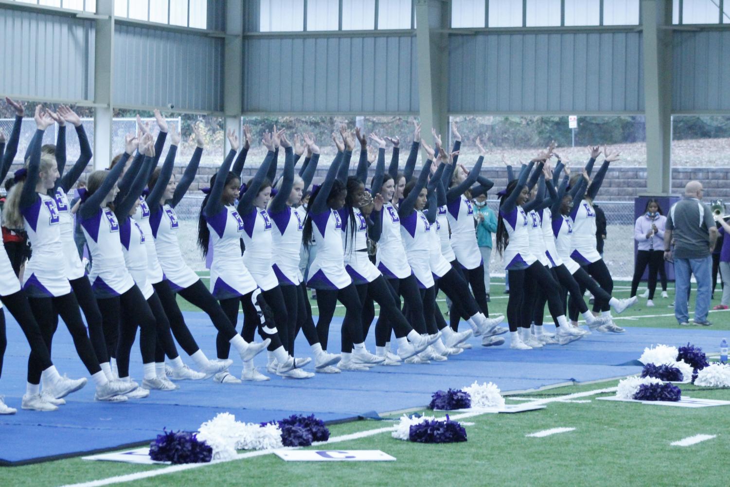 EHS Held a Pep-Rally Before the State Championship Football Game