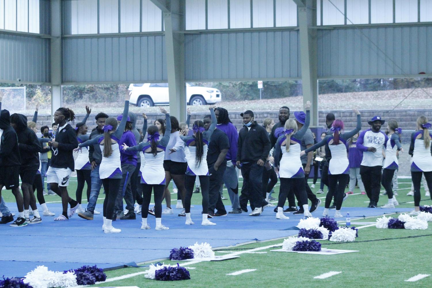 EHS Held a Pep-Rally Before the State Championship Football Game